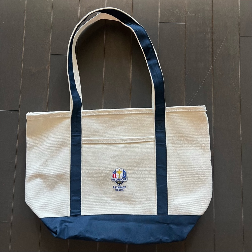Ryder Cup 2025 - White and Blue Tote Bag